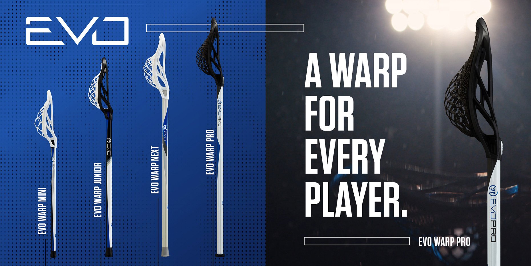 Warrior Lacrosse Sports Product Photographer
